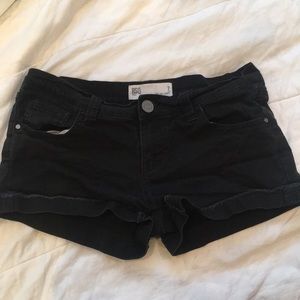 Black shorts from Tilly’s. Size 7. Worn once.